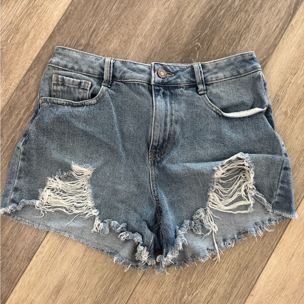 Sincerely Jules Classic Blue Denim Jean Shorts